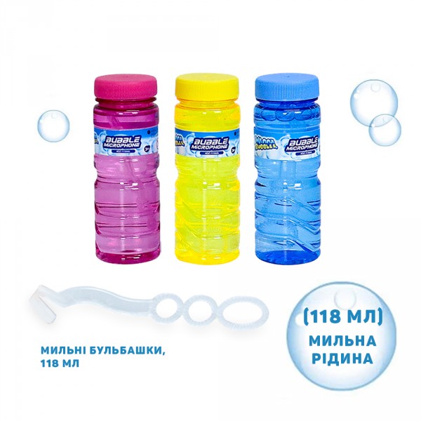 Мыльные пузыри "Колор", 118 мл BB004 Wanna Bubbles