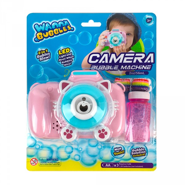 Мыльные пузыри "Баббл Камера" BB640 Wanna Bubbles