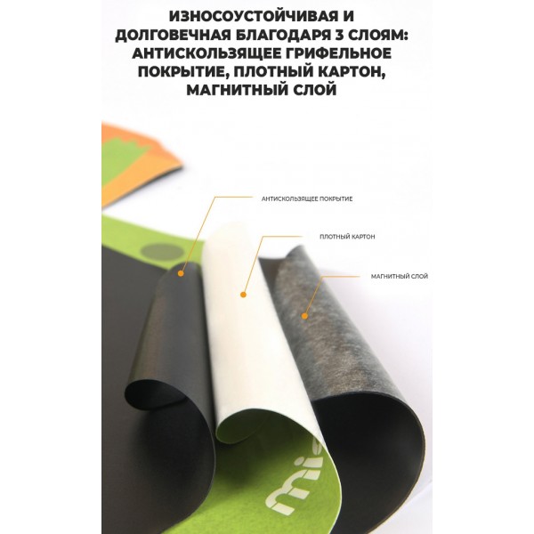 Доска для рисования мелом "Кит", 64*50 см Mideer MD4057