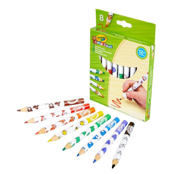 Mini Kids Мои первые карандаши, 8 шт Crayola 3678