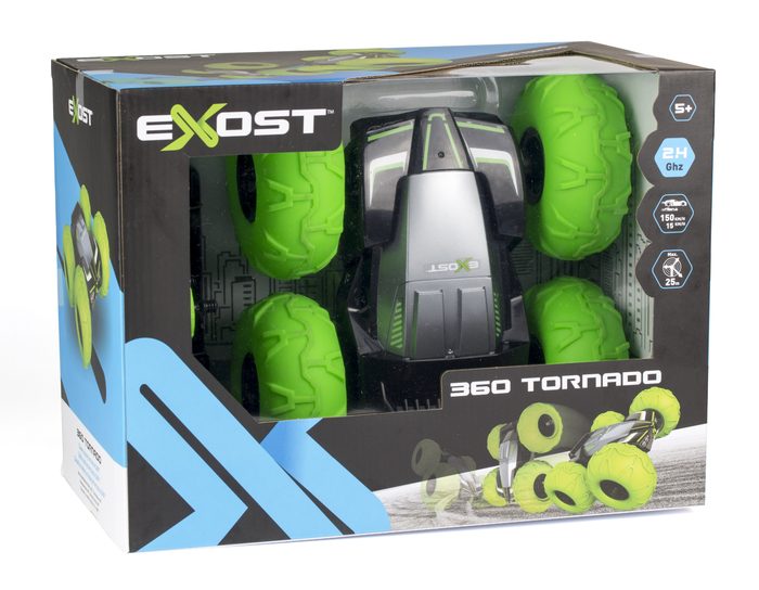 Машина "360 TORNADO", 1:10, РК, 2,4 GHz (ГГц), зеленая 20266-1