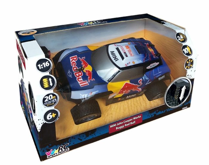 Машина на радиоуправлении Happy People RED BULL X-raid MINI JCW Buggy 2.4 ГГц  H30045