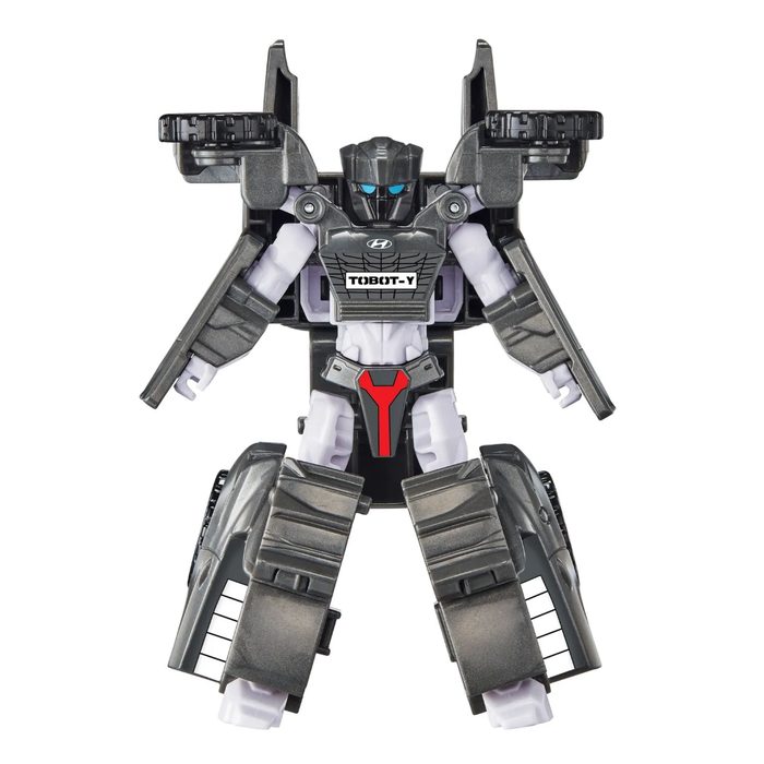 Робот-трансформер міні S5 ТОБОТ X білий + ТОБОТ Y сірий TOBOT Young Toys 301166