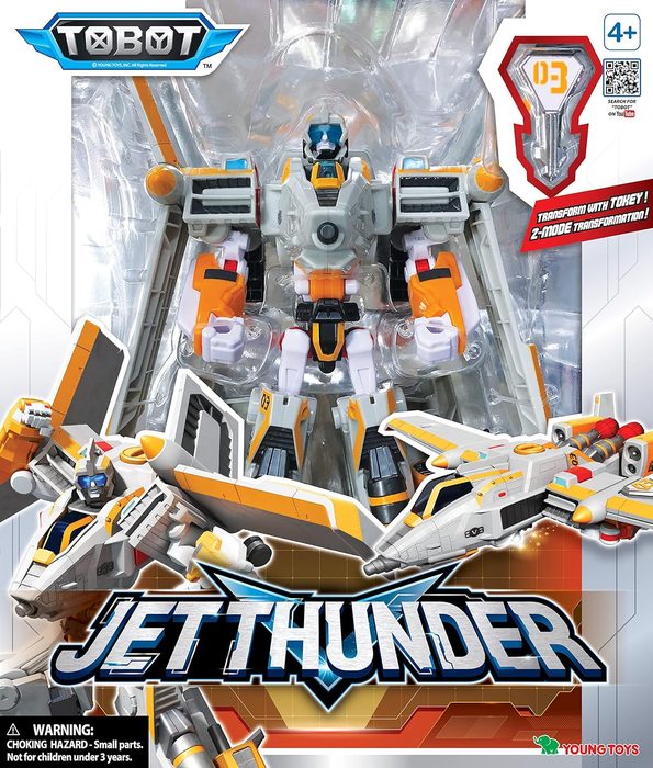 Робот-трансформер Тобот Детективи Галактики С3 Джет Тандер TOBOT Young Toys 301132