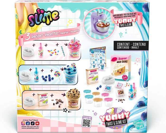 Набір для творчості Slime "Смаколики" Canal Toys SSC373