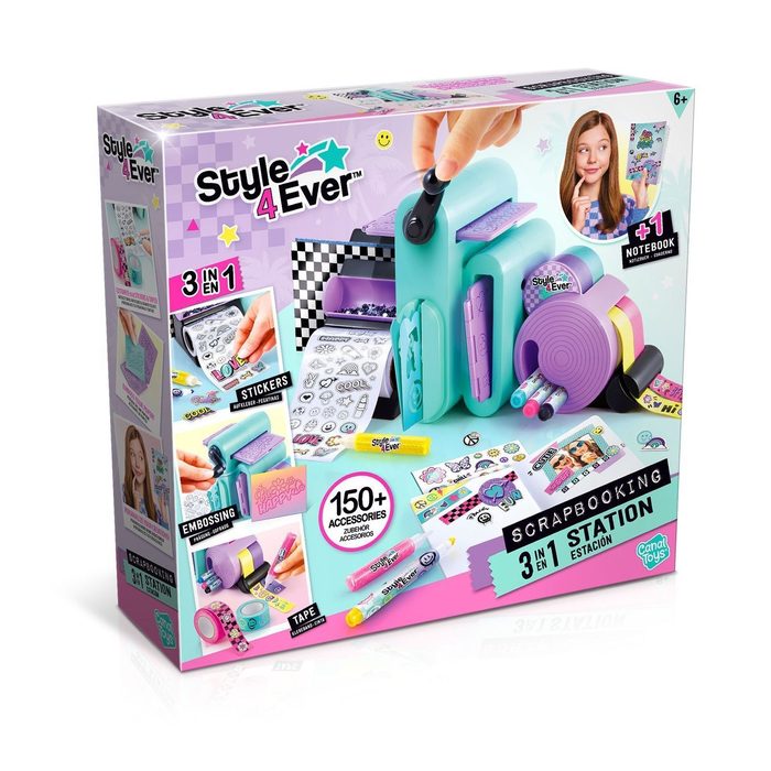 Набір DIY Style 4 Ever "Фабрика Cкрапбукінга" Canal Toys OFG275
