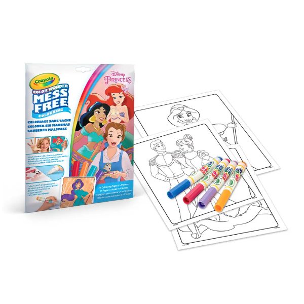 Раскраска Color Wonder Disney Princess, 18 страниц 75-2813