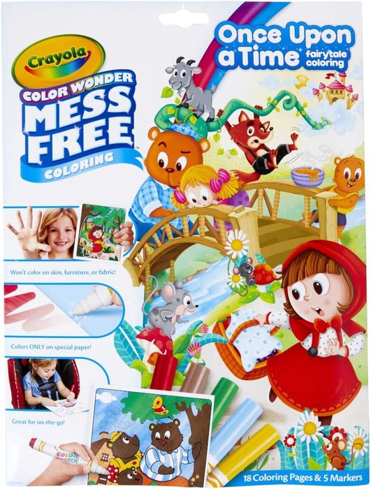Раскраска Color Wonder "Любимые сказки", 18 страниц 75-2816