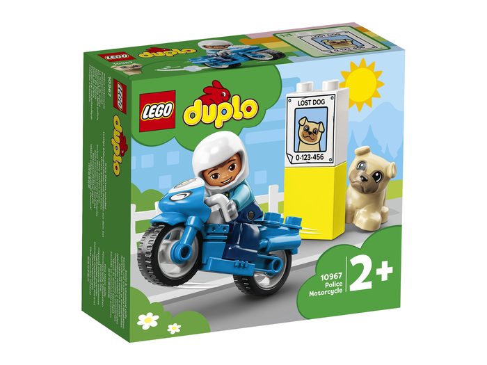 LEGO DUPLO Конструктор Полицейский мотоцикл 10967