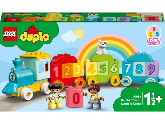 LEGO DUPLO Конструктор Поезд с цифрами - учимся считать 10954