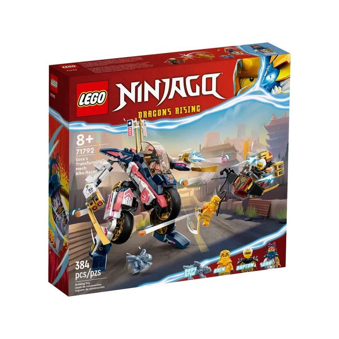 LEGO Ниндзяго (NinjaGo) Конструктор Перегоновий робобайк-трансформер Сори 71792