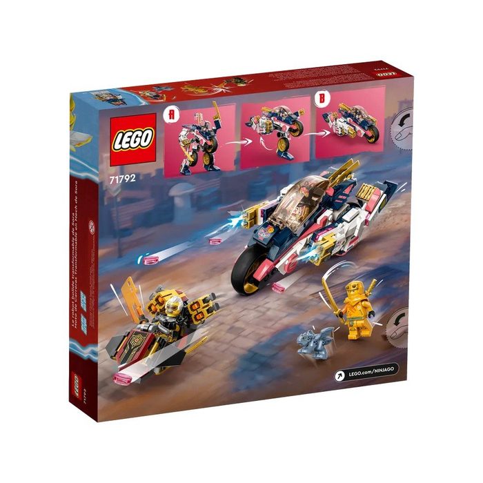 LEGO Ниндзяго (NinjaGo) Конструктор Перегоновий робобайк-трансформер Сори 71792