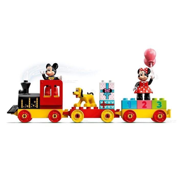 LEGO DUPLO Конструктор Disney Праздничный поезд Микки и Минни 10941