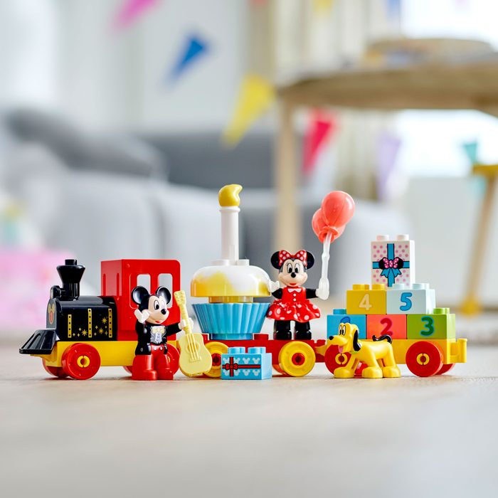 LEGO DUPLO Конструктор Disney Праздничный поезд Микки и Минни 10941