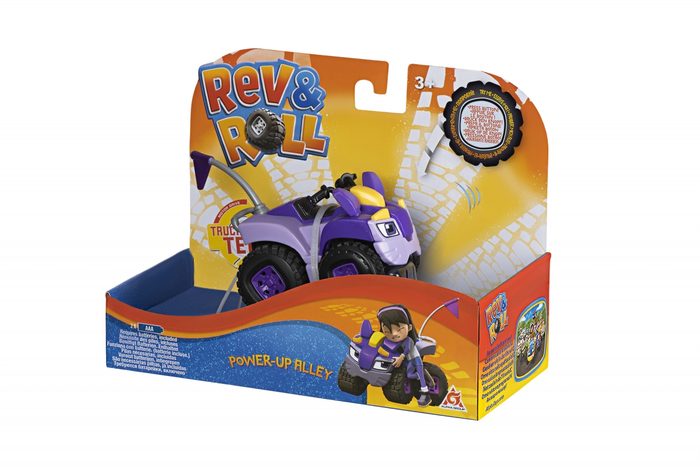 Игровая фигурка Rev Roll Рев та Рамбл Power-Up Элли EU881220