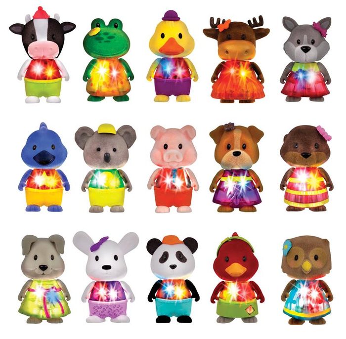 Игрушка Lil Woodzeez Bobblehead Сюрприз со светом Серия 5 51401GTZ