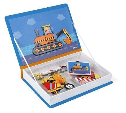 Магнитная книга Janod Транспорт J02715