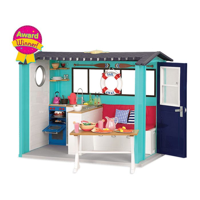 Игровой набор Our Generation Пляжный дом с аксессуарами BD37980Z