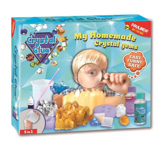 Набор для творчества Paulinda Crystal glue DIY "Кристаллы 5 в 1" PL-199615