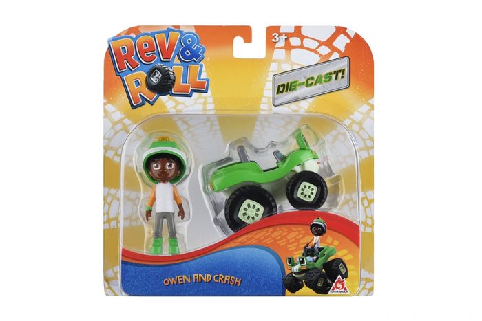 Игровой набор Rev Roll Рев та Рамбл DieCast Овен та Краш EU881041