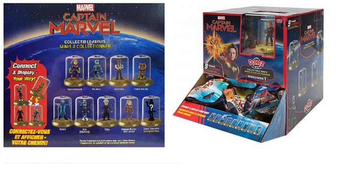 Коллекционная фигурка Jazwares Domez Marvel's Captain Marvel S1 (1 фигурка) DMZ0147