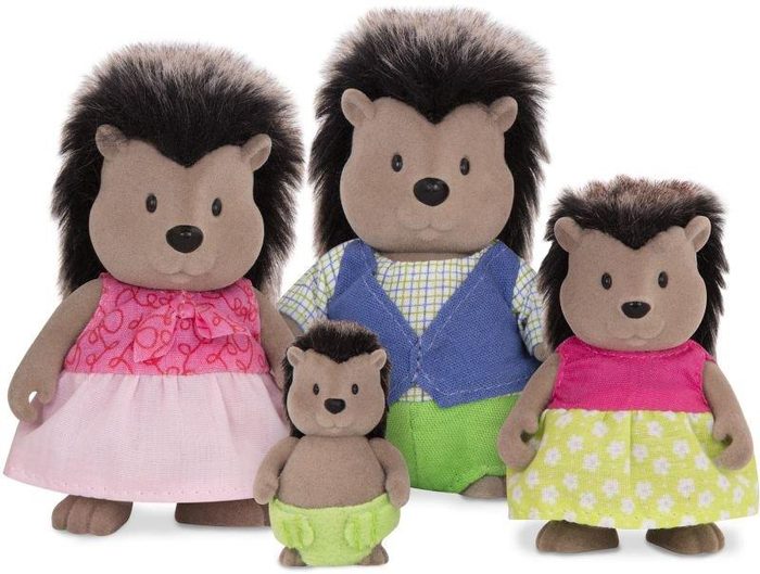 Набор фигурок Lil Woodzeez Семья Дикобразов 6461Z
