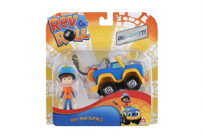 Игровой набор Rev Roll Рев та Рамбл DieCast Рев та Рамбл EU881011