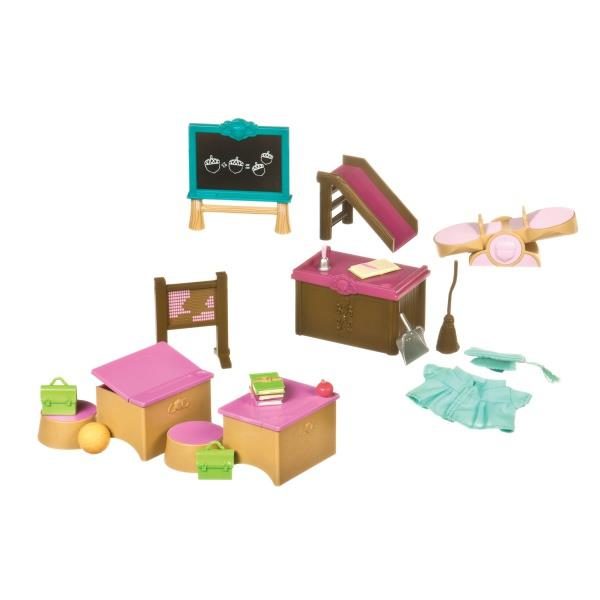 Игровой набор Lil Woodzeez Класс и игровая площадка 6124Z