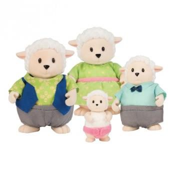 Набор фигурок Lil Woodzeez Семья Овечек 6159Z