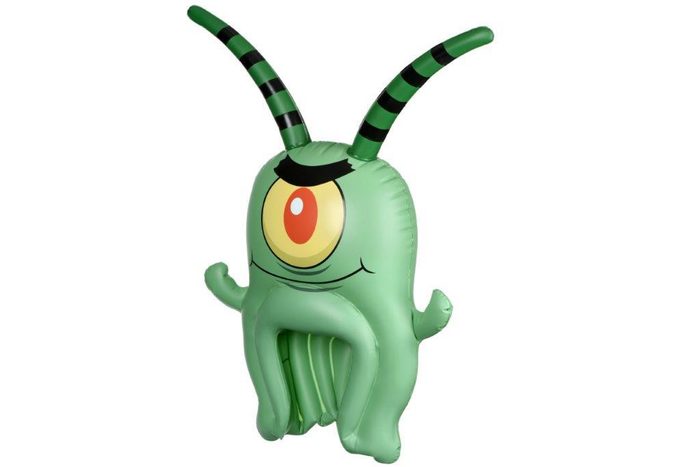 Игрушка-головной убор SpongeBob SpongeHeads Plankton EU690604
