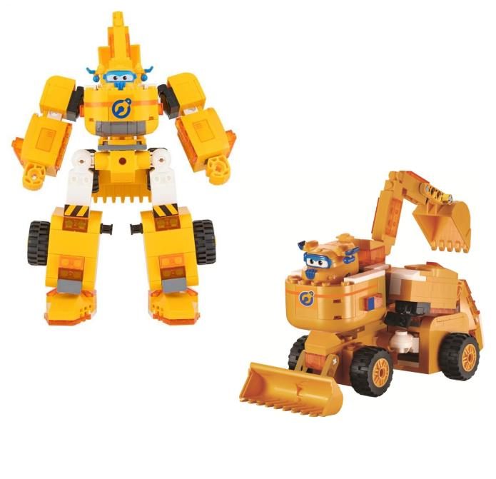 Конструктор-трансформер Super Wings Small Blocks 2-in-1 EU385007 Donnie, Донни Супер крылья
