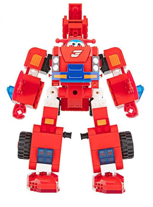 Конструктор-трансформер Super Wings EU385005 Jett, Джетт Супер крылья