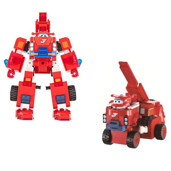 Конструктор-трансформер Super Wings EU385005 Jett, Джетт Супер крылья
