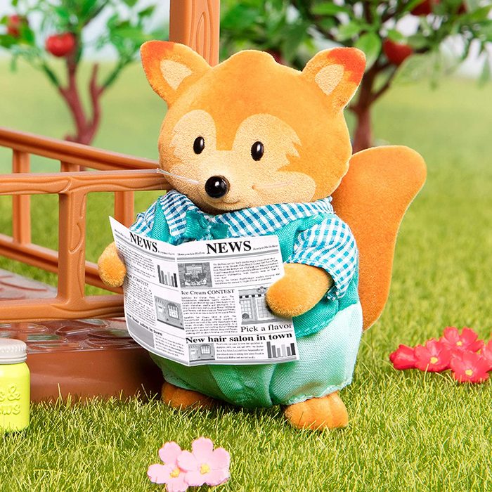 Набор фигурок Lil Woodzeez Семья Лисичек 6483