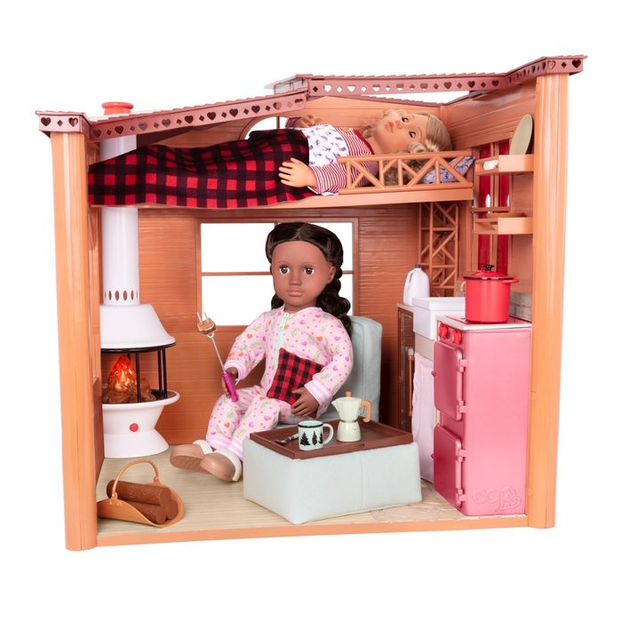Игровой набор Our Generation Дом с аксессуарами "Cozy Cabin" BD37961
