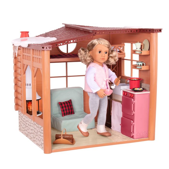 Игровой набор Our Generation Дом с аксессуарами "Cozy Cabin" BD37961