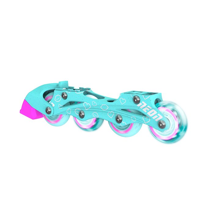 Роликовые коньки Neon Combo Skates Бирюзовый (Размер 30-33) NT09T4