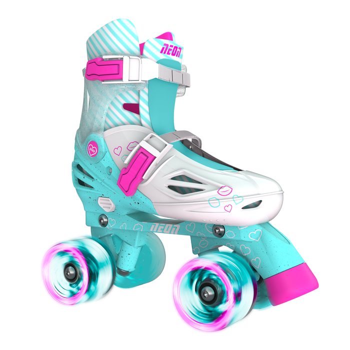 Роликовые коньки Neon Combo Skates Бирюзовый (Размер 30-33) NT09T4