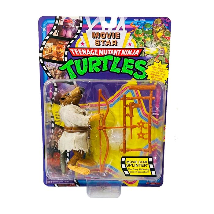 Фигурка серии Черепашки-ниндзя MOVIE STAR1992 - Сплинтер TMNT 81335