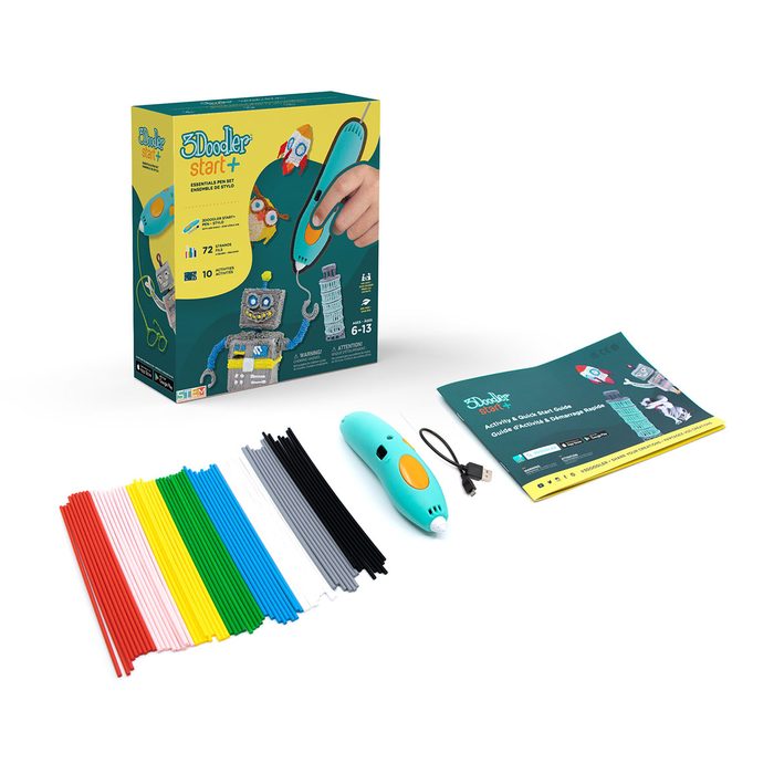 3D-ручка 3Doodler Start Plus для детского творчества базовый набор - Креатив SPLUS