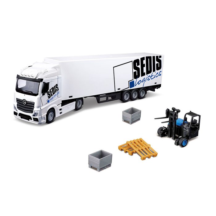 Игровой набор - Фура Mercedes- Benz Actros c погрузчиком 18-31471