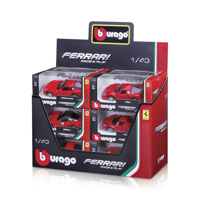 Автомодели - Ferrari (ассорти, 1:43) 18-36100