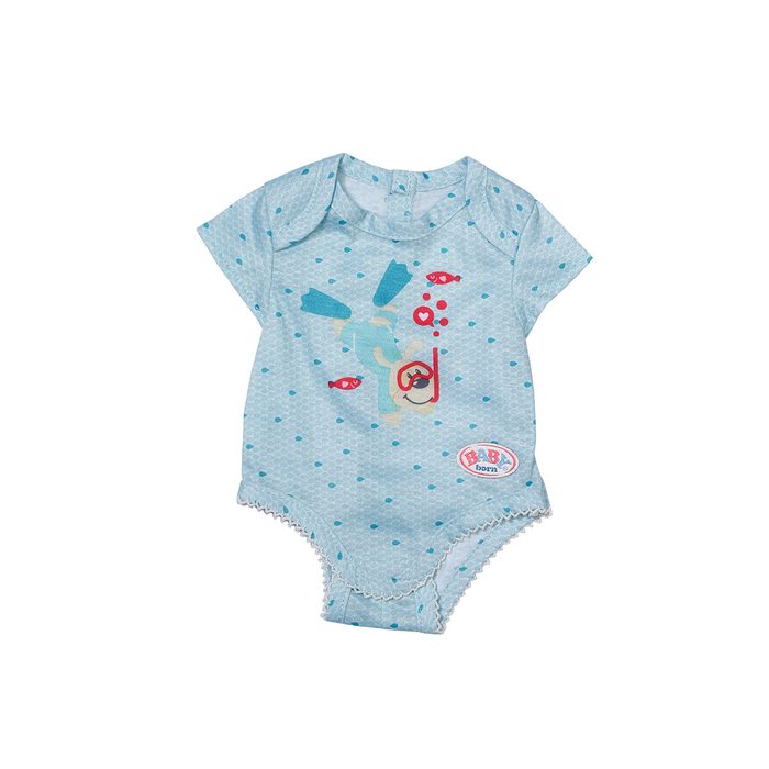 Одежда для куклы Baby Born - Боди S2 (голубое) 830130-2