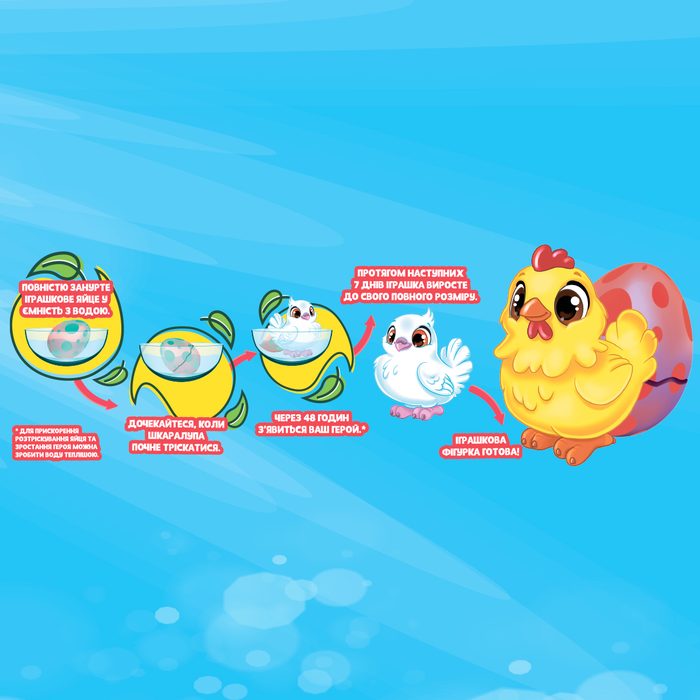 Растущая игрушка в яйце «Eggy Animals» - Птички 91/CN22