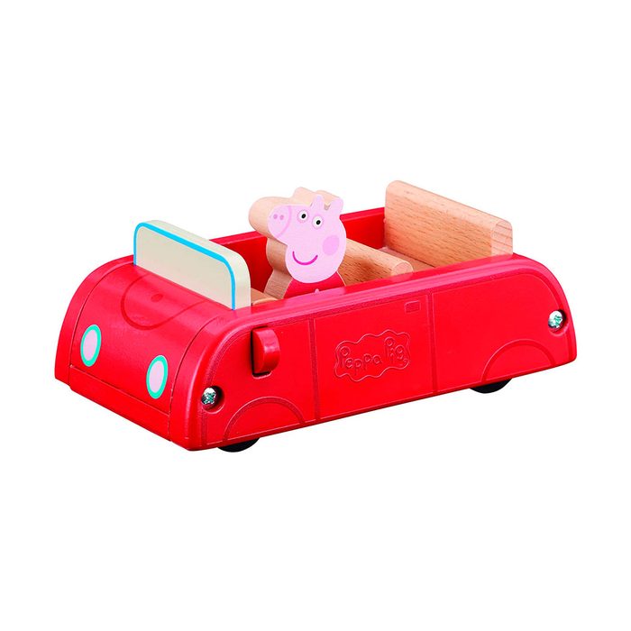 Деревянный игровой набор Peppa - Машина Пеппы 7208