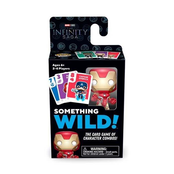 Настольная игра с карточками FUNKO Something Wild серии "Война бесконечности" - Железный человек 60495