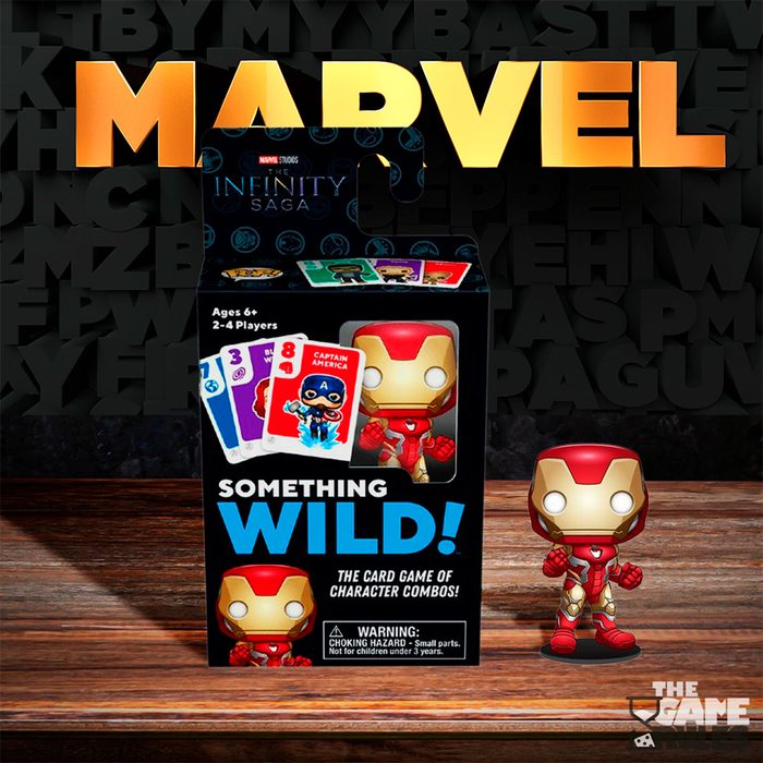 Настольная игра с карточками FUNKO Something Wild серии "Война бесконечности" - Железный человек 60495