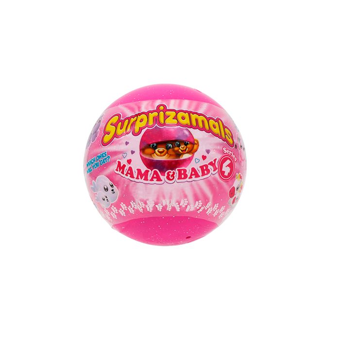 Набор мягких игрушек-сюрпризов в шаре Surprizamals S4 - Мама и малыш SU03511-5016