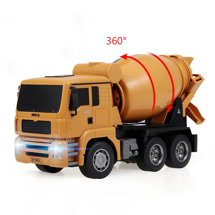 Бетономешалка на радиоуправлении 1:18, 6 функций HL1333 HULNA